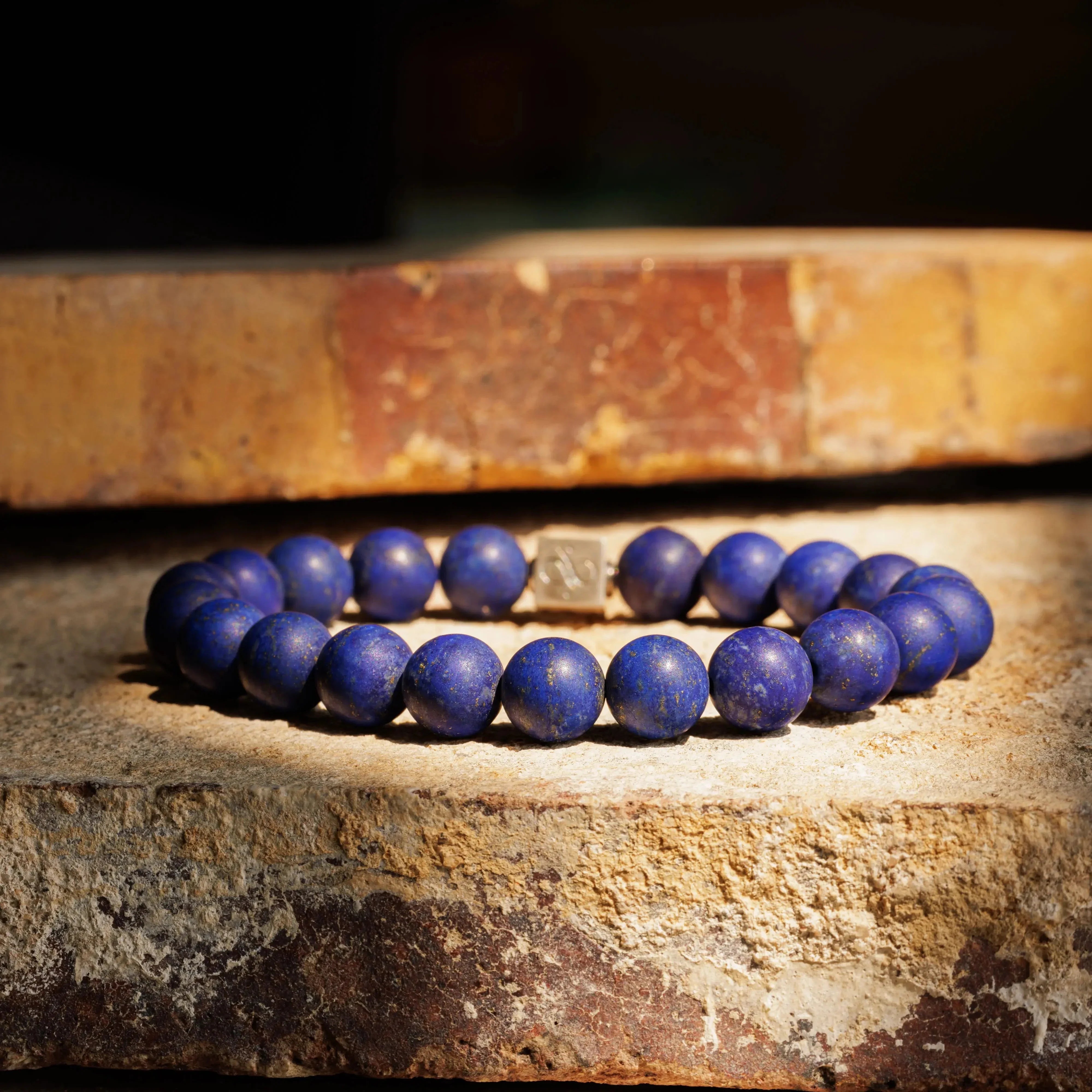 Matte Lapis Lazuli Bracelet X (10mm)