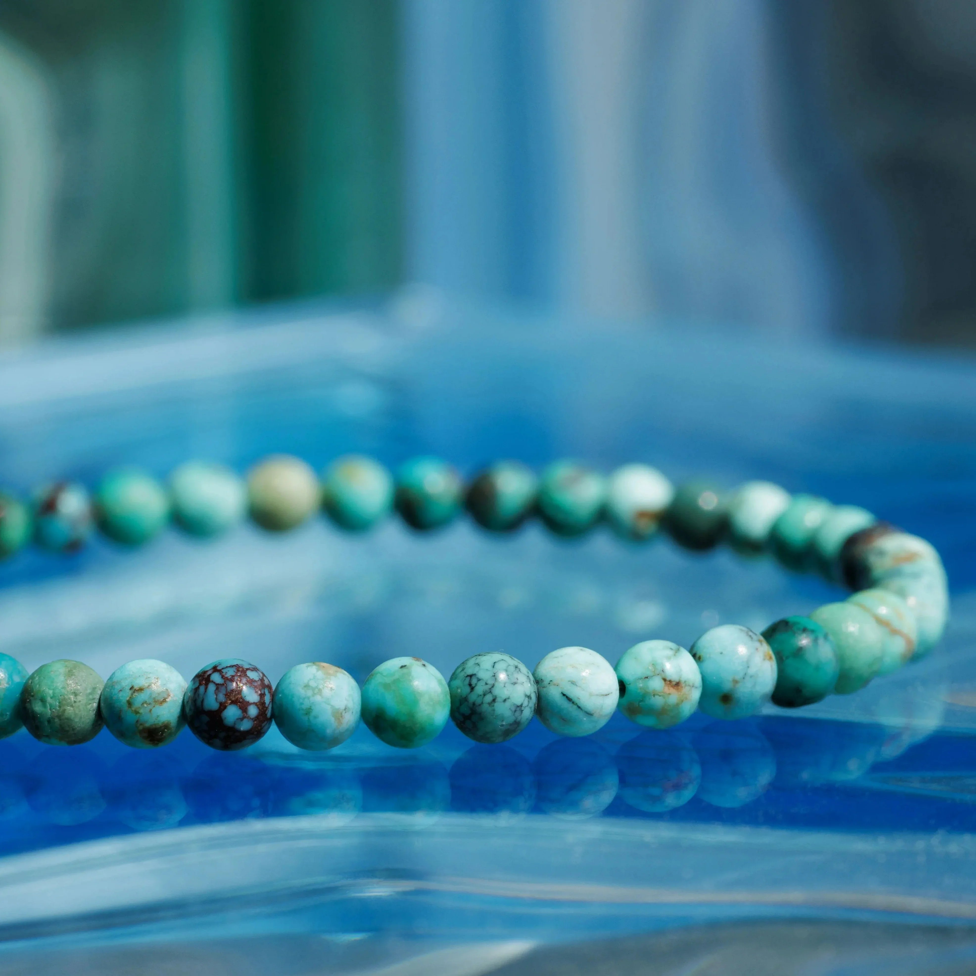 Turquoise Bracelet V (4mm)