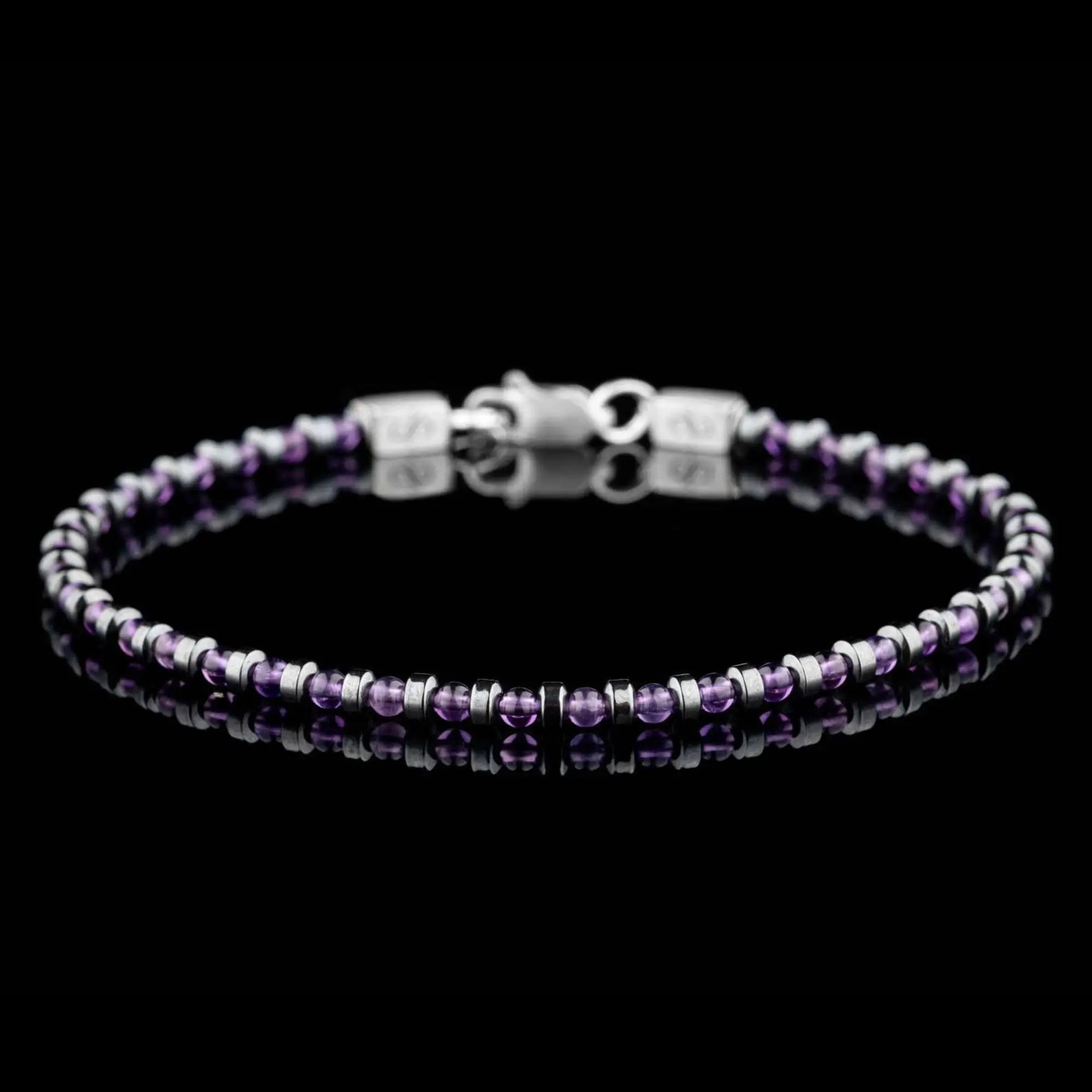 Amethyst Bracelet XVIII (2mm)