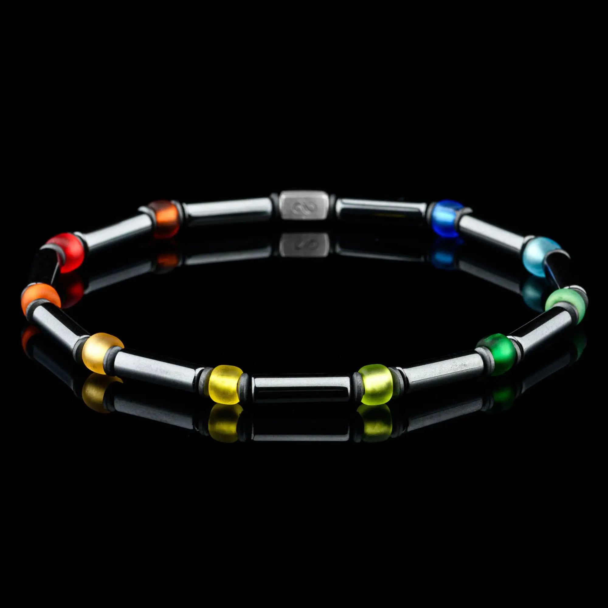 Colorful Hematite Bracelet (4mm)