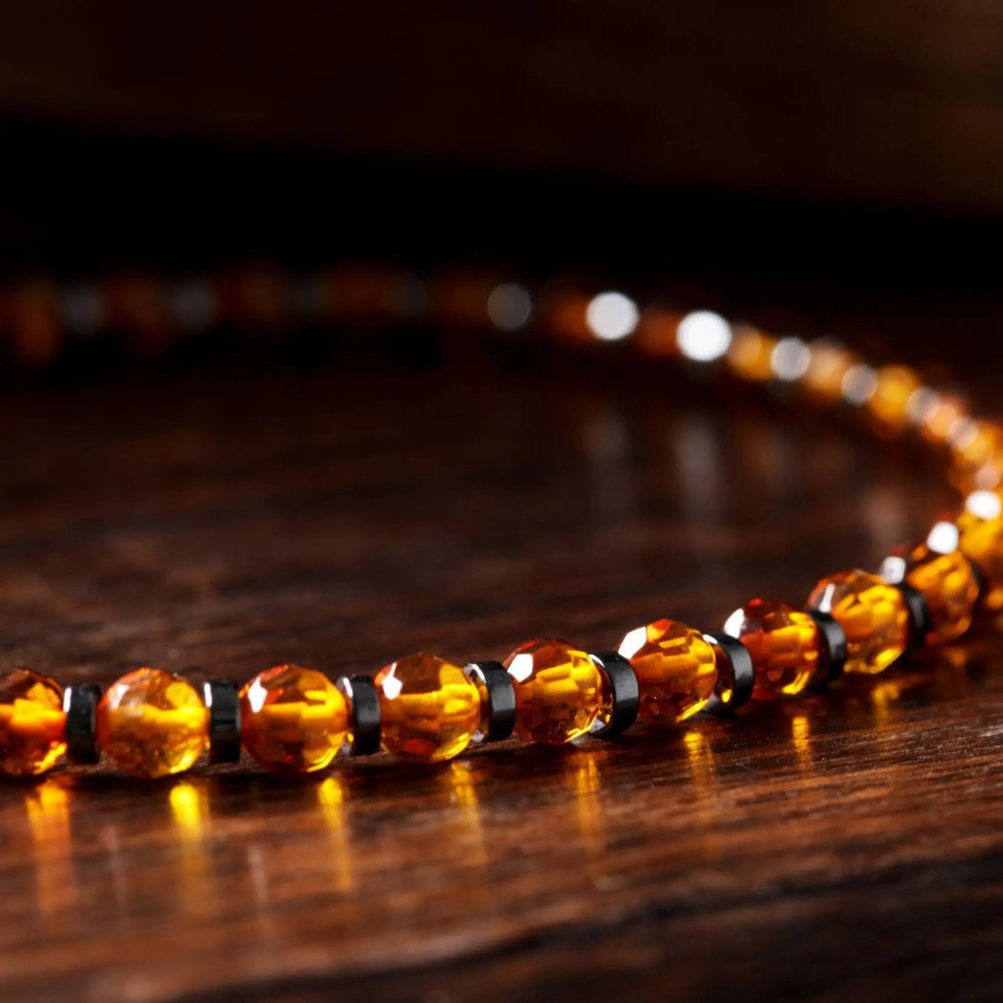 Baltic Amber Bracelet IV (4mm)