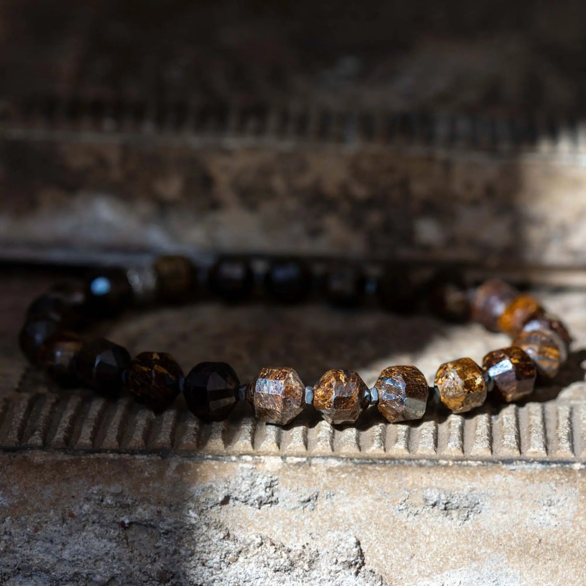 Bronzite Bracelet VI (7.5mm)